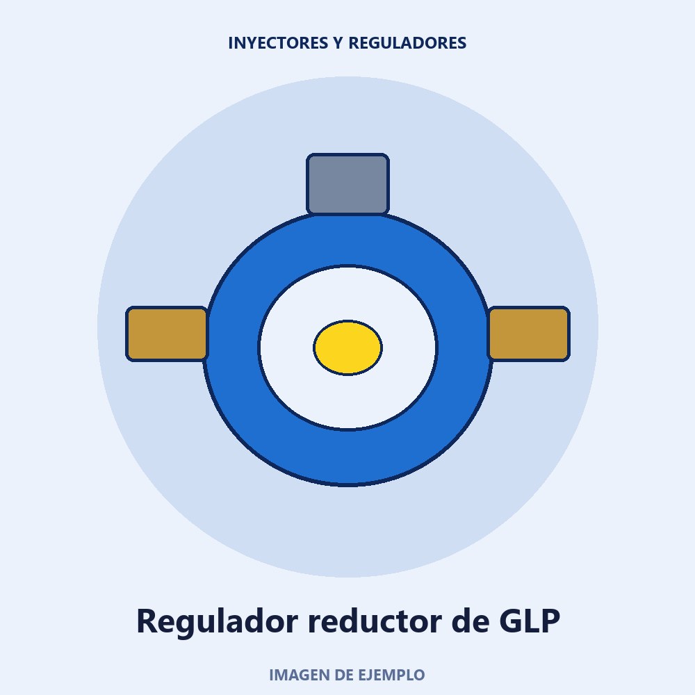 Regulador reductor de GLP