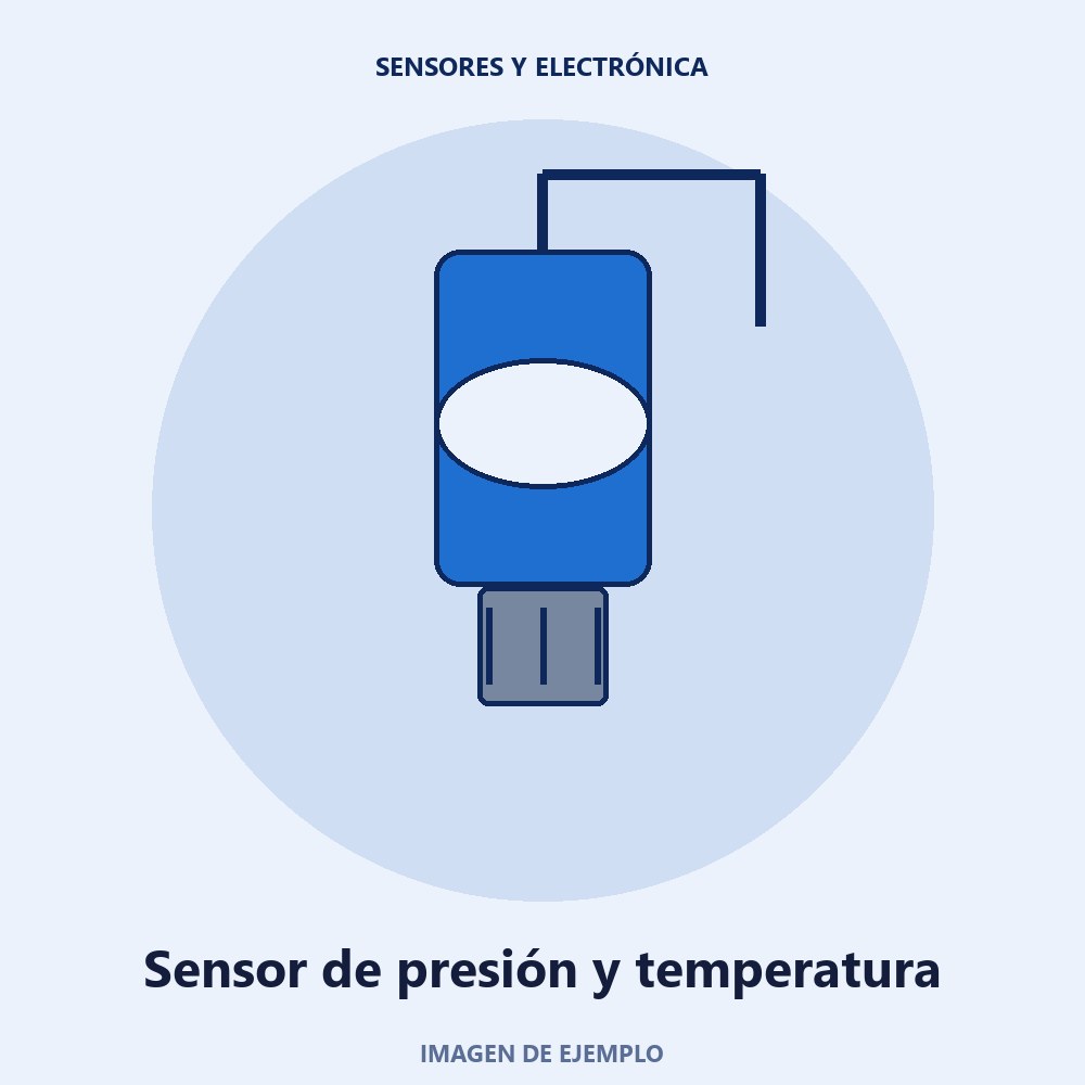 Sensor de presión y temperatura