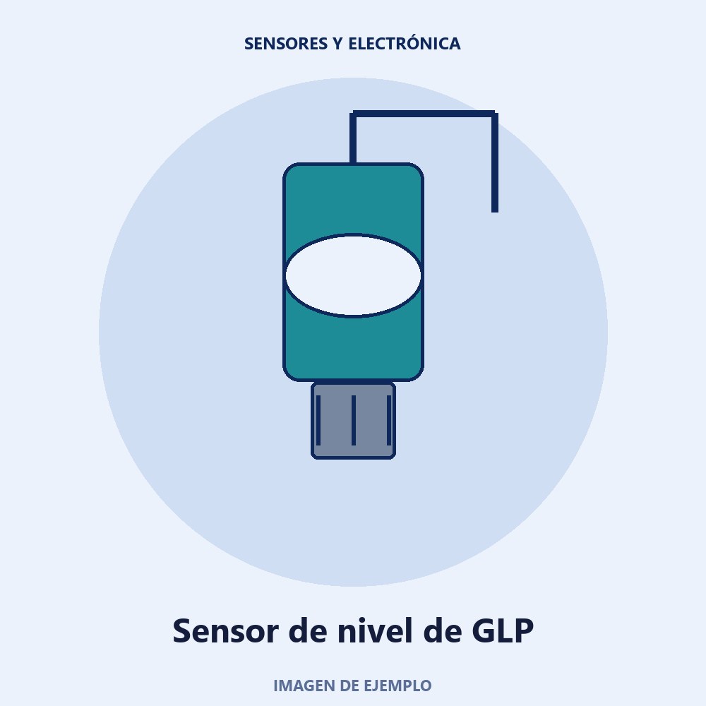 Sensor de nivel de GLP